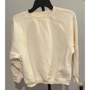 QUALITY BEIGE SWEATSHIRT SZ SMALL